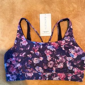 Athleta Ultimate Printed Bra D-DD